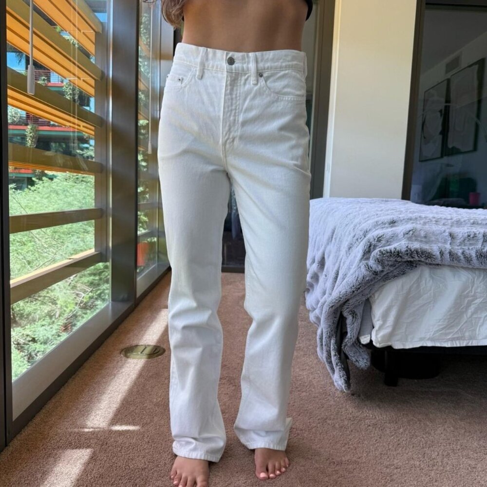 A.L.C White Jeans